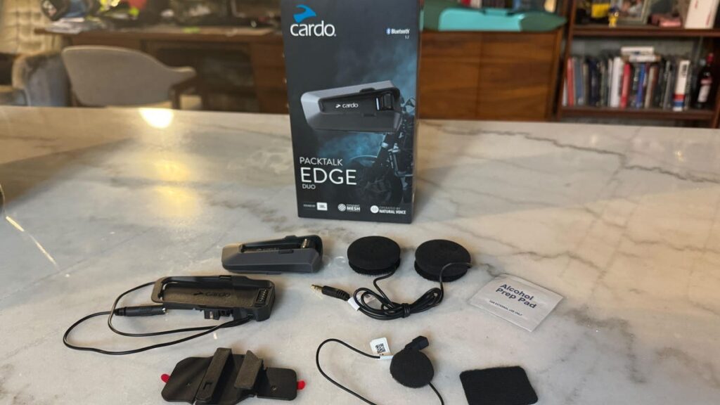 Stay Connected On The Road With Cardo's Packtalk Edge Headset