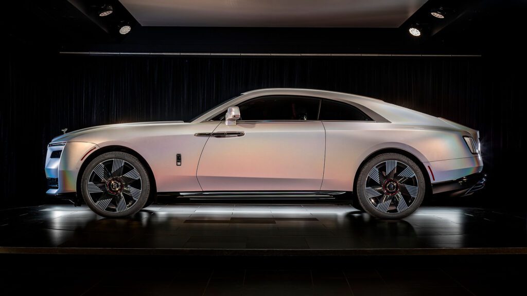 Unique Rolls Royce Spectre Lunaflair: A One Of A Kind Luxury Car