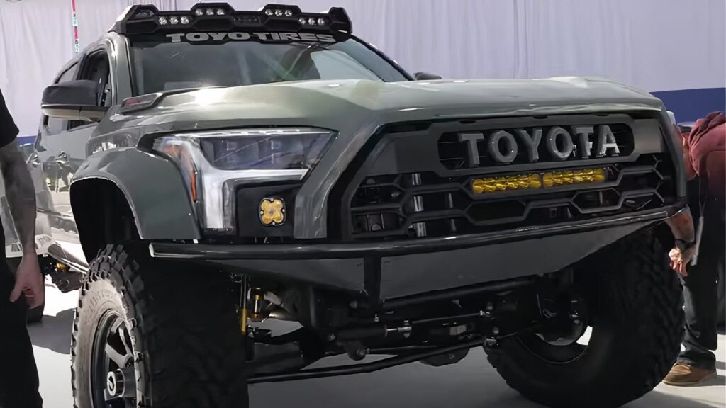 Custom Off Road Toyota Tacoma Upgraded With Hellcat Engine Power