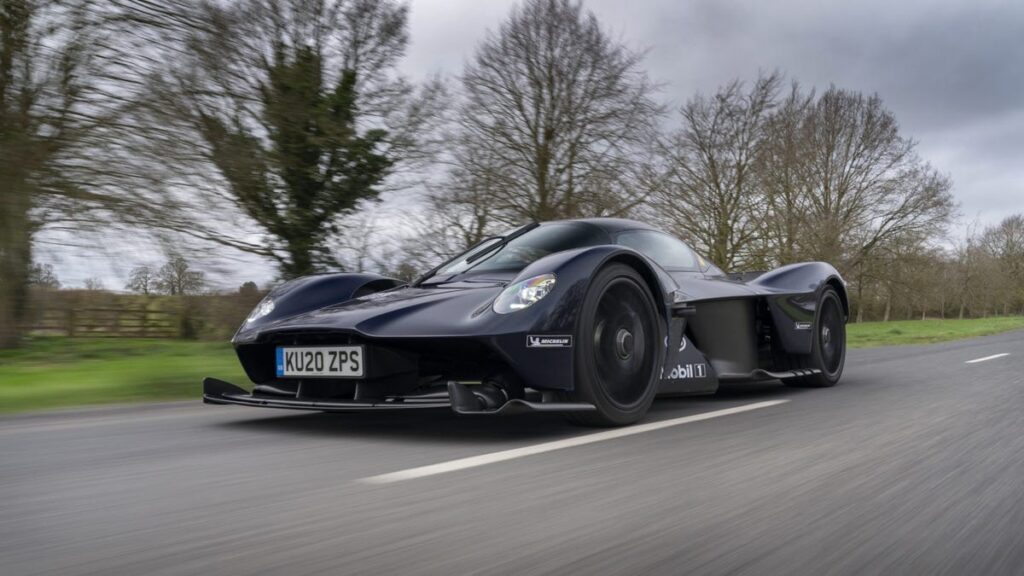 Experience Aston Martin Valkyrie's Record Breaking Performance At Silverstone Track