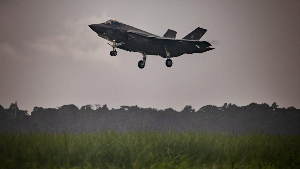 F 35 Fighter Jet Valued At $135 Million Lost After Early