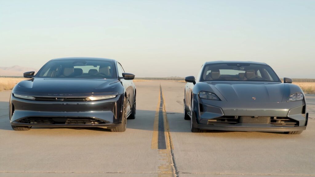 Lucid Air Sapphire Vs Porsche Taycan Turbo Gt: Fastest Electric