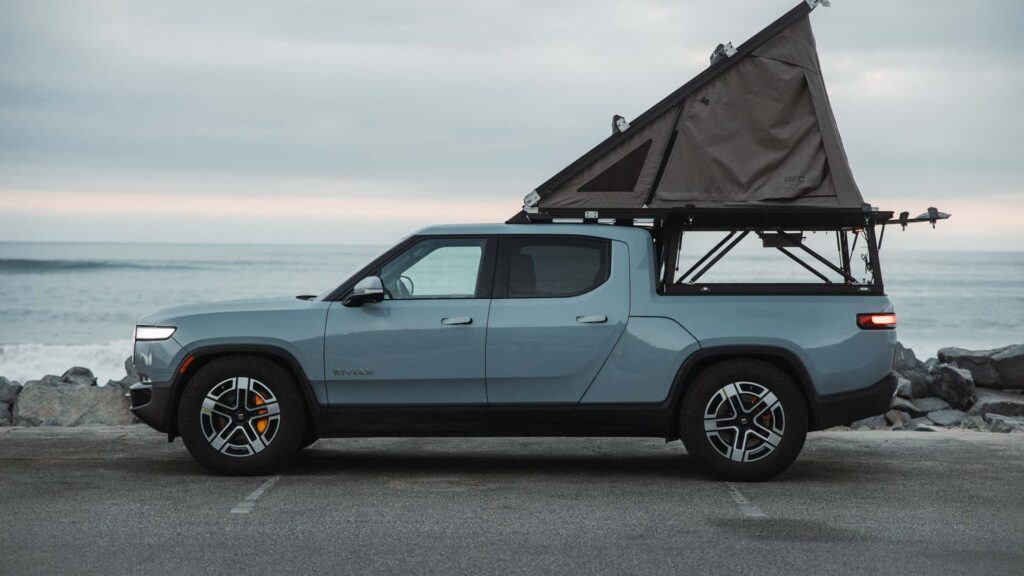 Rivian R1t Owners Celebrate Launch Of Fully Functional Camper Topper