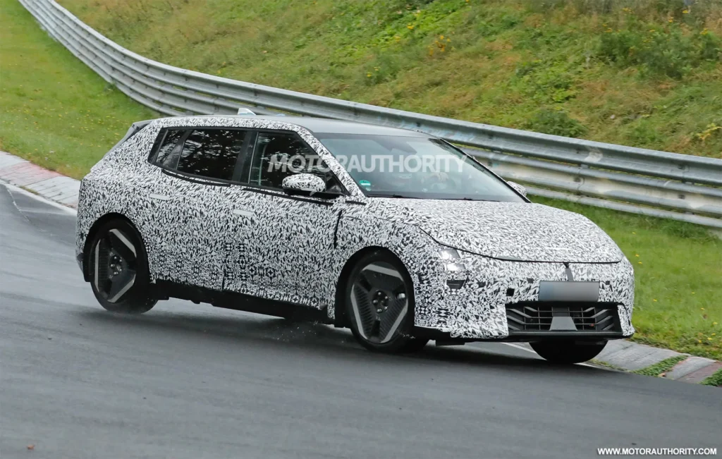 Video Captures 2026 Kia Ev4: Upcoming Electric Hatchback Revealed