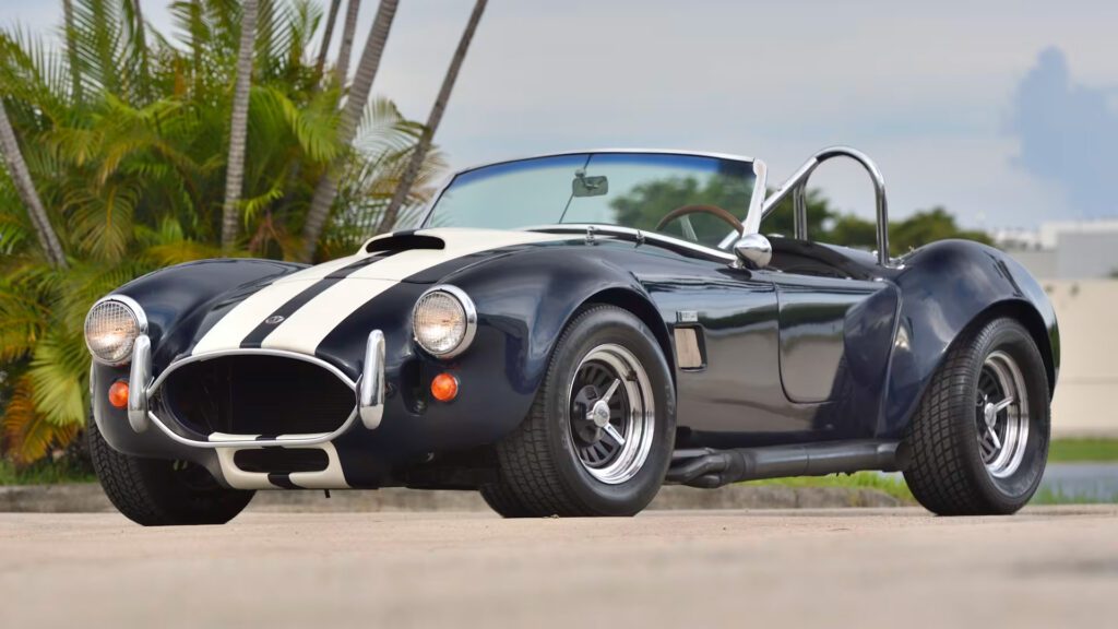 Replica Shelby Cobra From 'bad Boys' Set To Be Auctioned