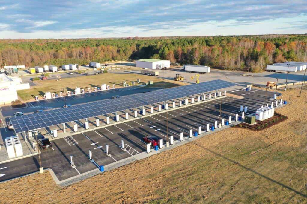 Tesla's Supercharger Network Sets New Record For One Day Energy Use