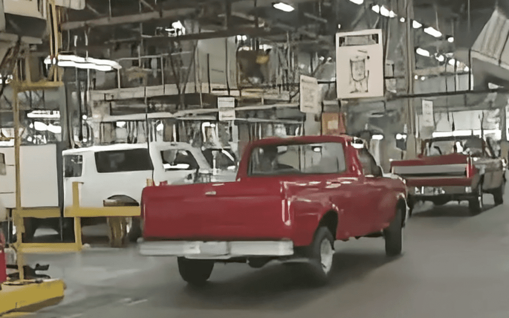 Vintage Ford Plant Footage Highlights Automotive Industry's Remarkable Progress