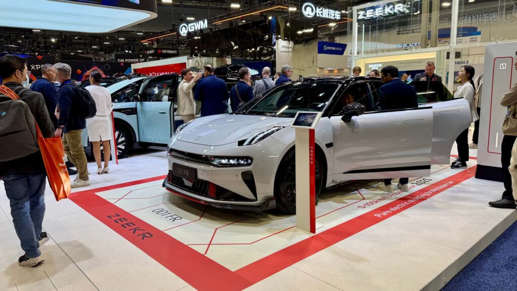 China's Electric Vehicles Stir Excitement And Concern At Ces Event