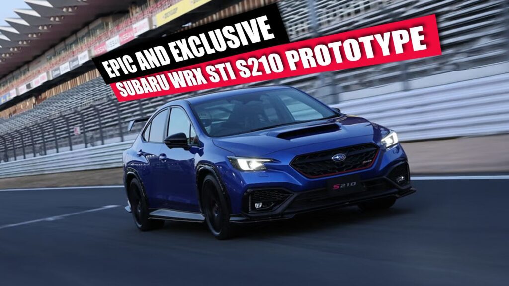 Exclusive Subaru Wrx Sti S210: A Limited Edition Performance Marvel