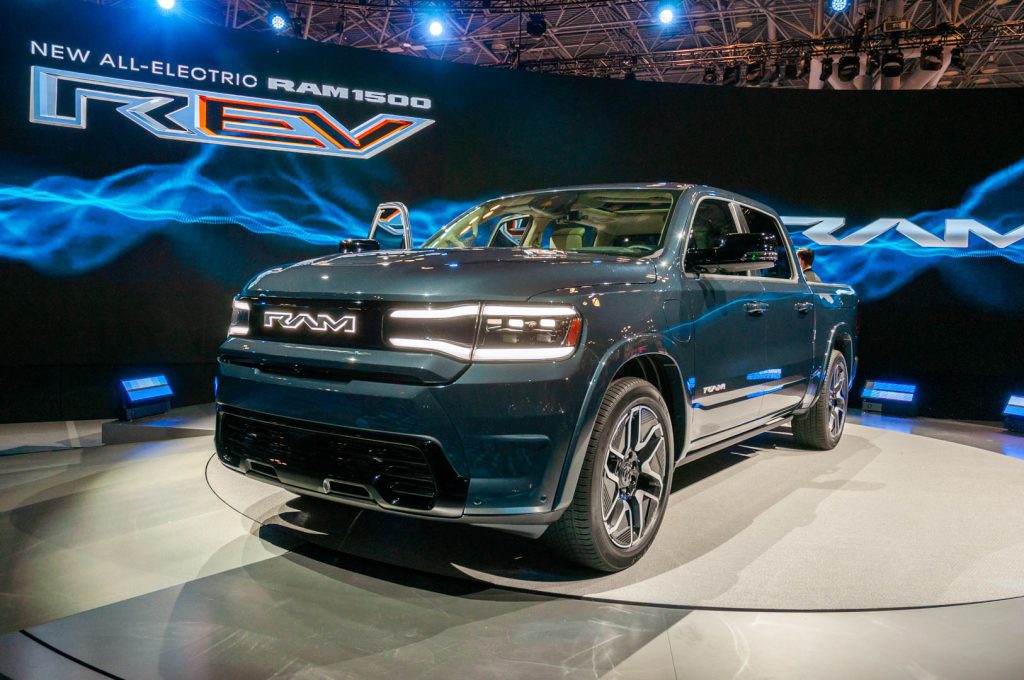 Ram 1500 Rev Electric Truck May Fall Short Of 500 Mile