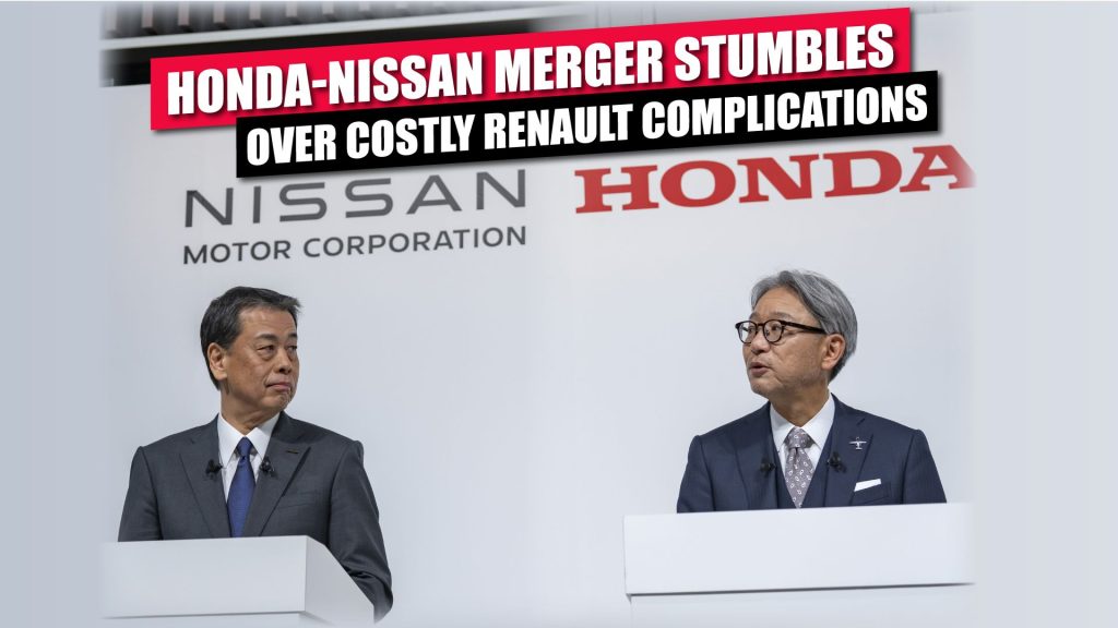 Renault's Opposition Threatens Success Of Honda Nissan Merger Proposal