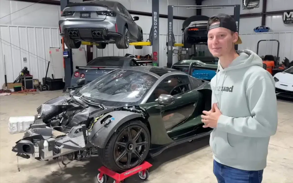 Youtuber Acquires Damaged Mclaren Senna, Aims For Complete Restoration Project