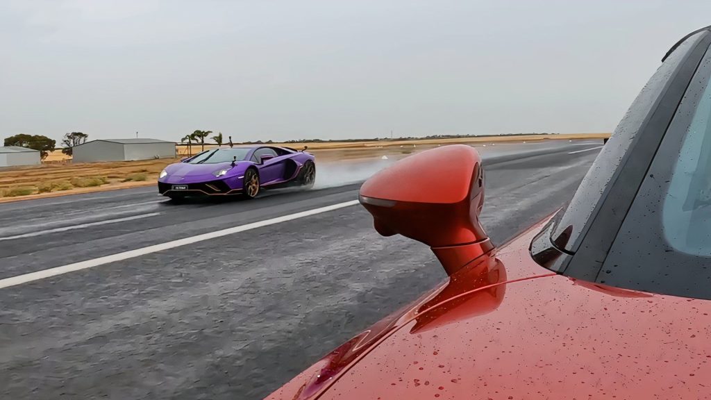 Budget Friendly Chinese Roadster Challenges Lamborghini Aventador In High Speed Showdown