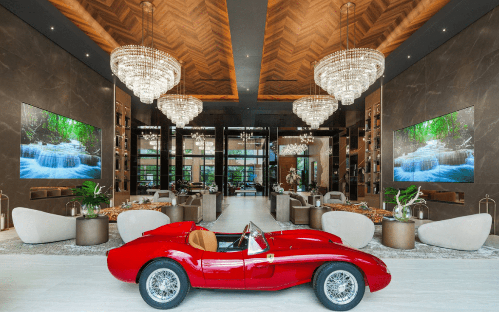 Exploring A Luxury Florida Mansion Inspired By Ferrari's $55 Million