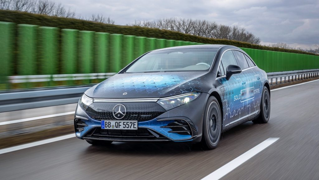 Mercedes Eq Aims For 621 Mile Range With Solid State Battery