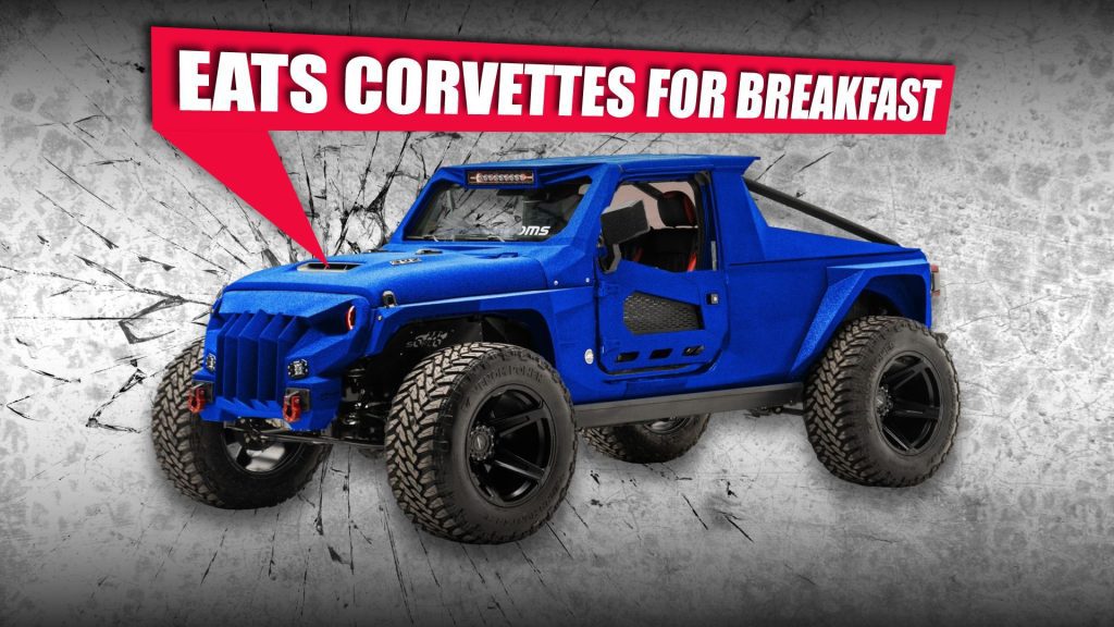 Unleash The 575 Horsepower Offroader Built To Dominate The Corvette