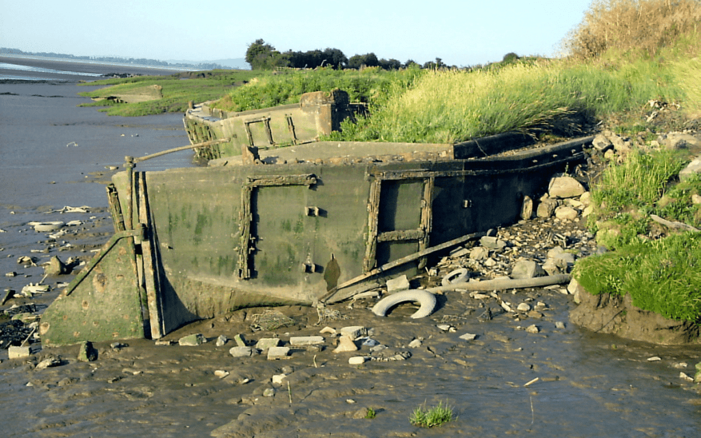 Abandoned Vessels Fill Infamous Ship Graveyard Along Treacherous Coastline