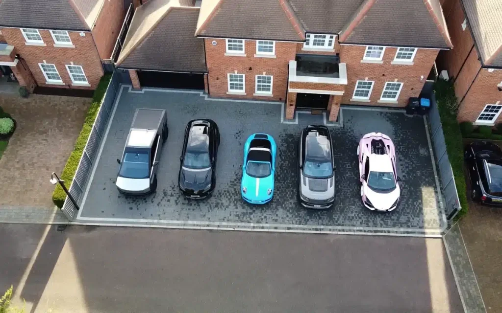Uk man sells car collection including tesla cybertruck for dubai
